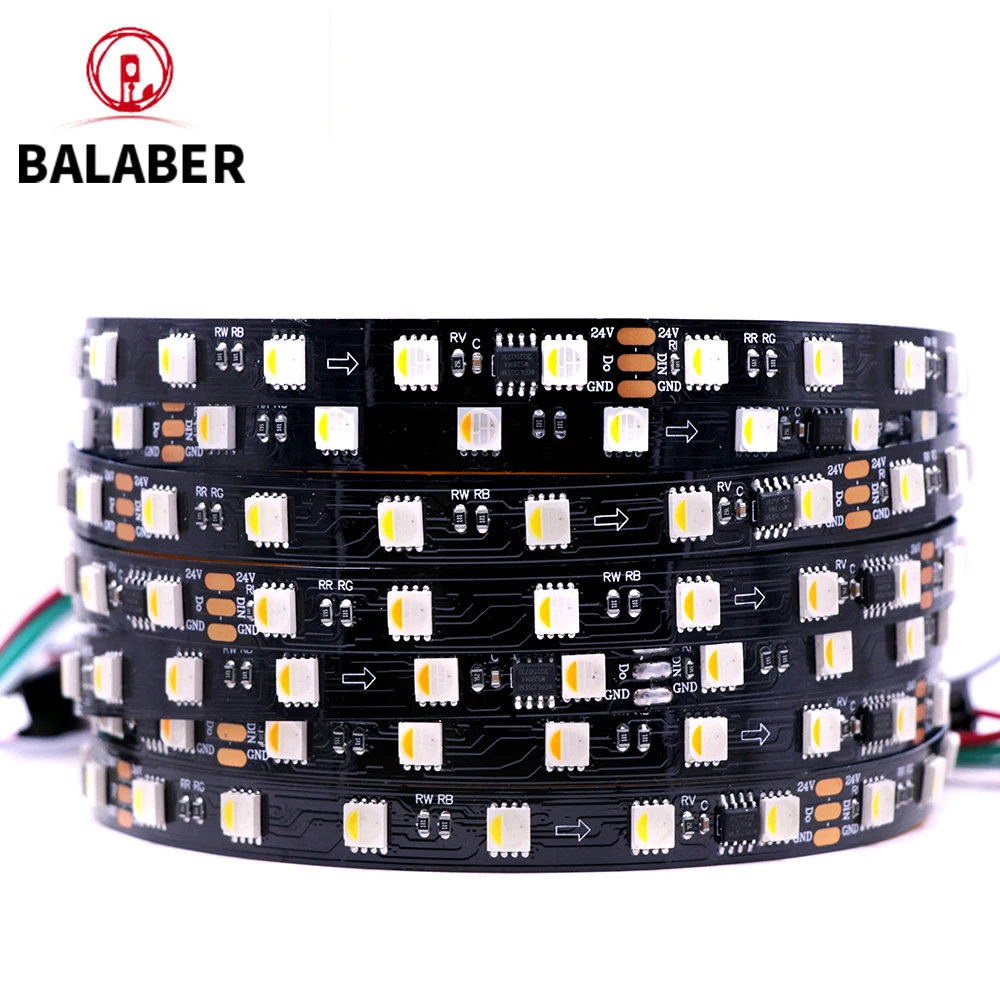 قطاع إضاءة LED RGBWW 12 فولت
