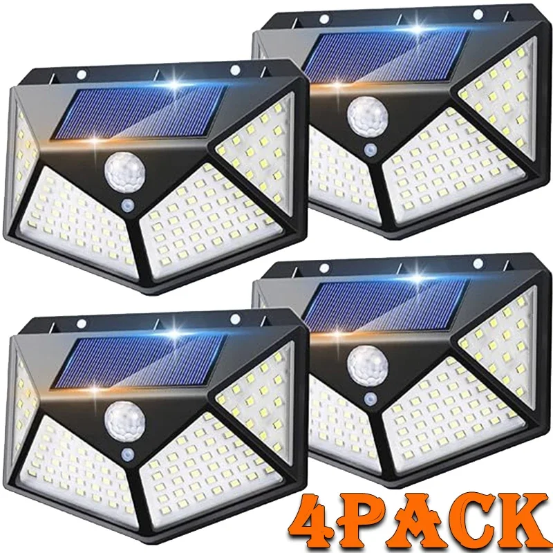 أضواء حائط شمسية LED لتزيين الحدائق
