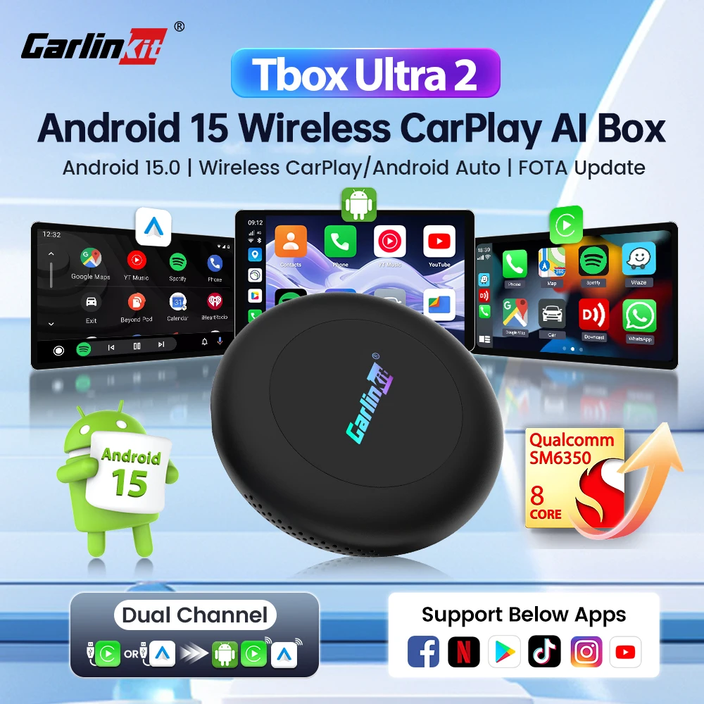 Carlinkit Ultra2 Wireless Android Auto Adapter