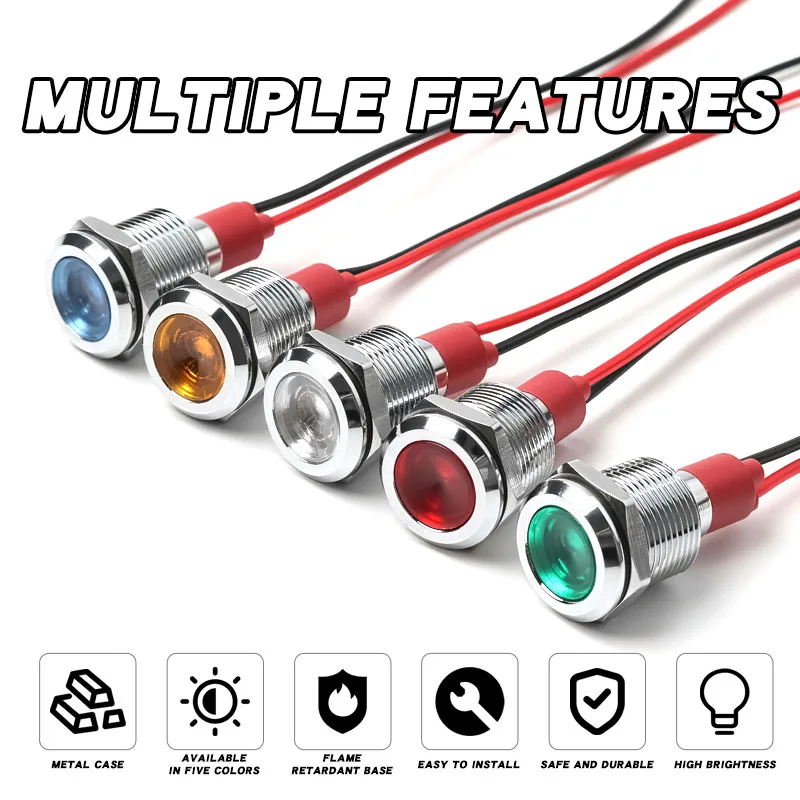 ضوء مؤشر LED مقاوم للماء