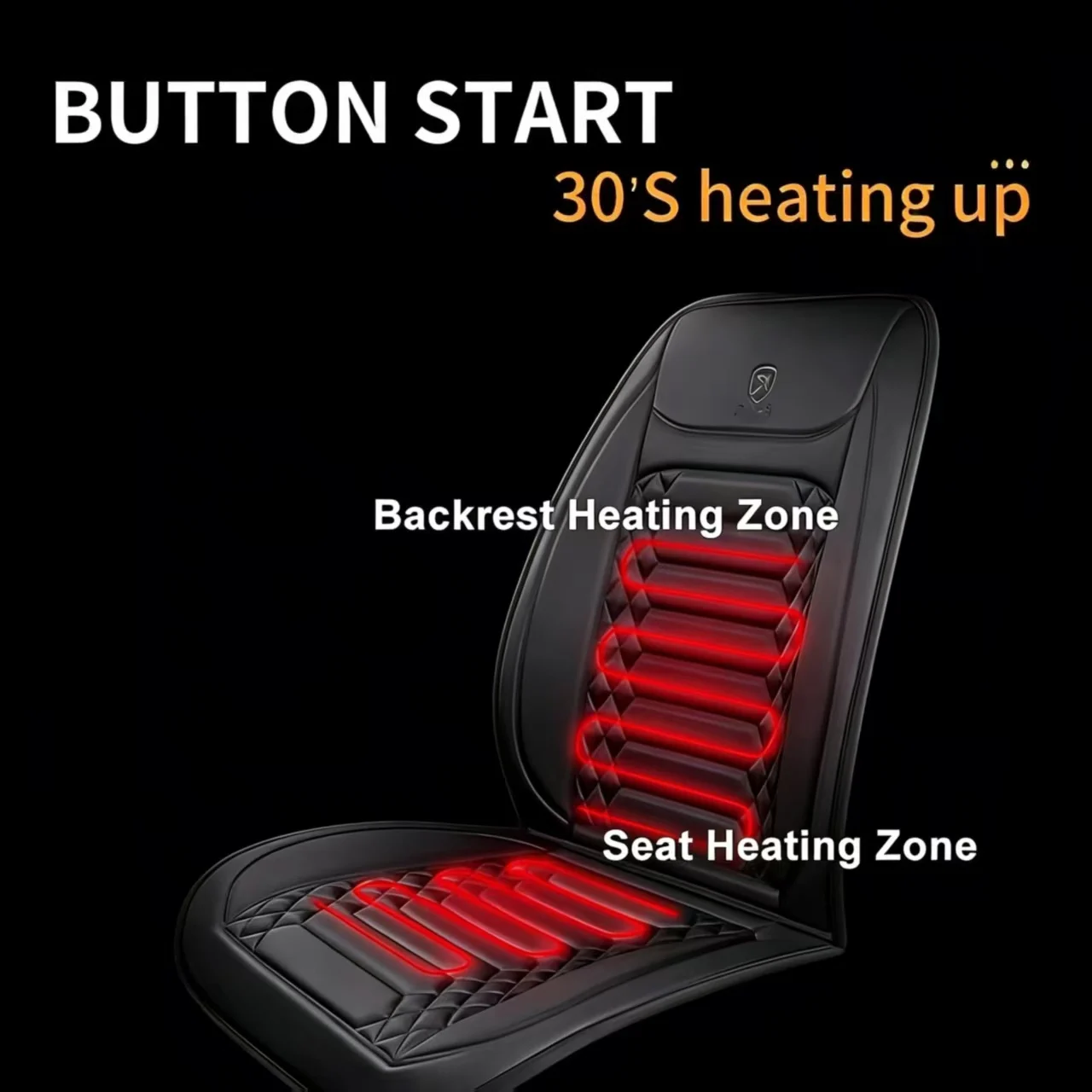 Winter Heated Car Seat Cover Set