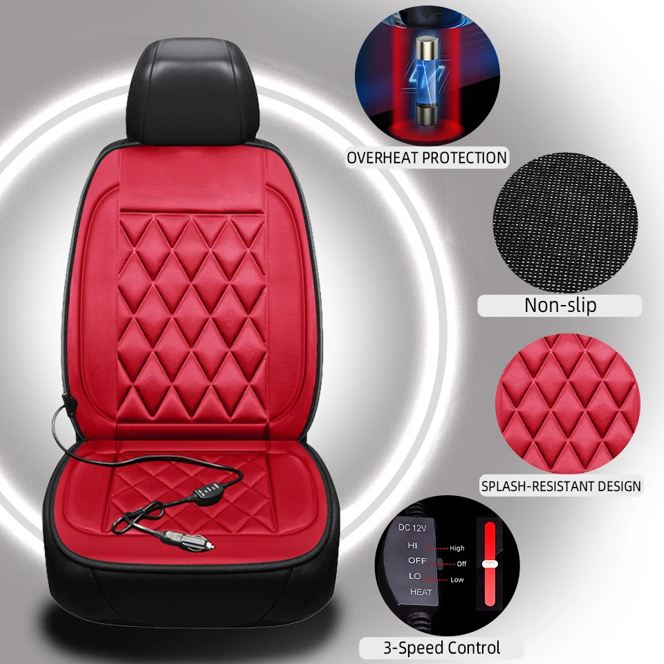 Heated Car Seat Cushion for Winter Comfort