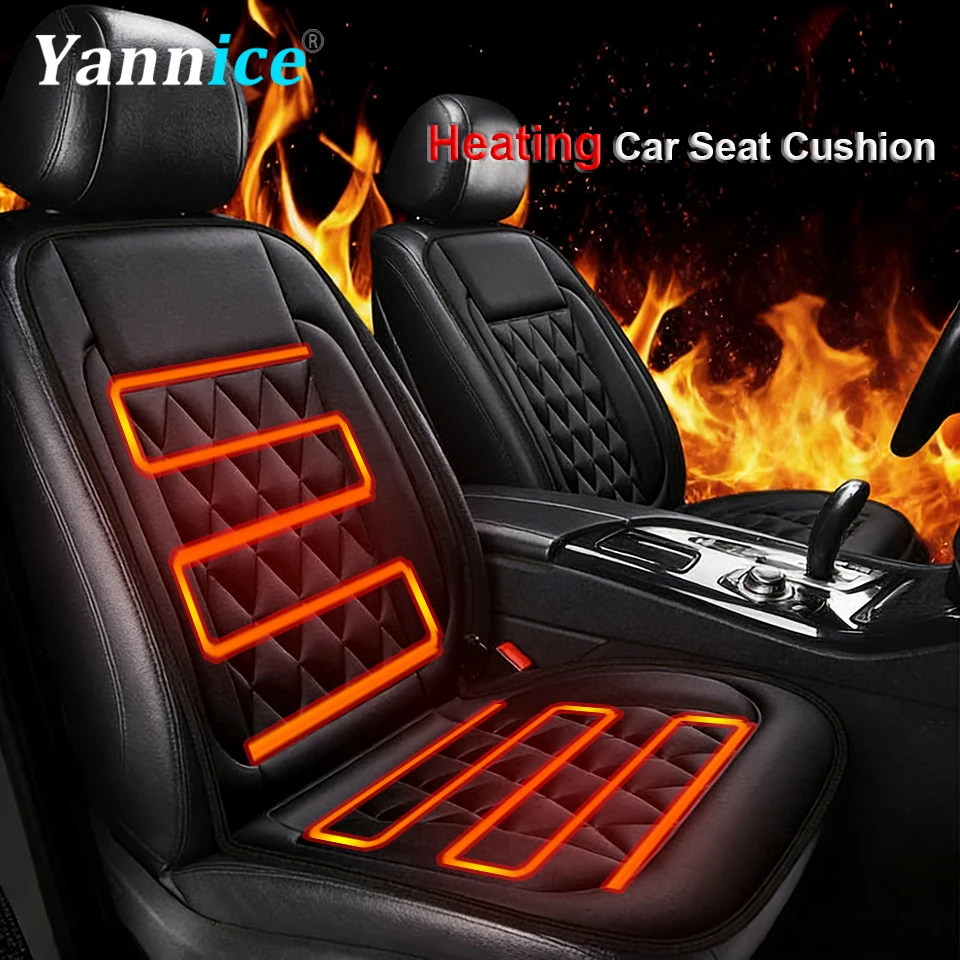 12V Heated Car Seat Cover for Winter