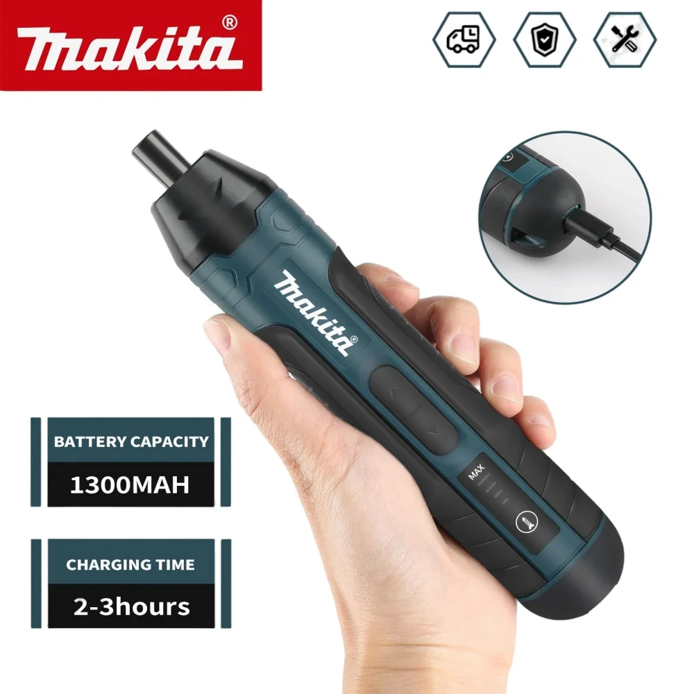 مفك كهربائي لاسلكي ماكيتا 1300mah
