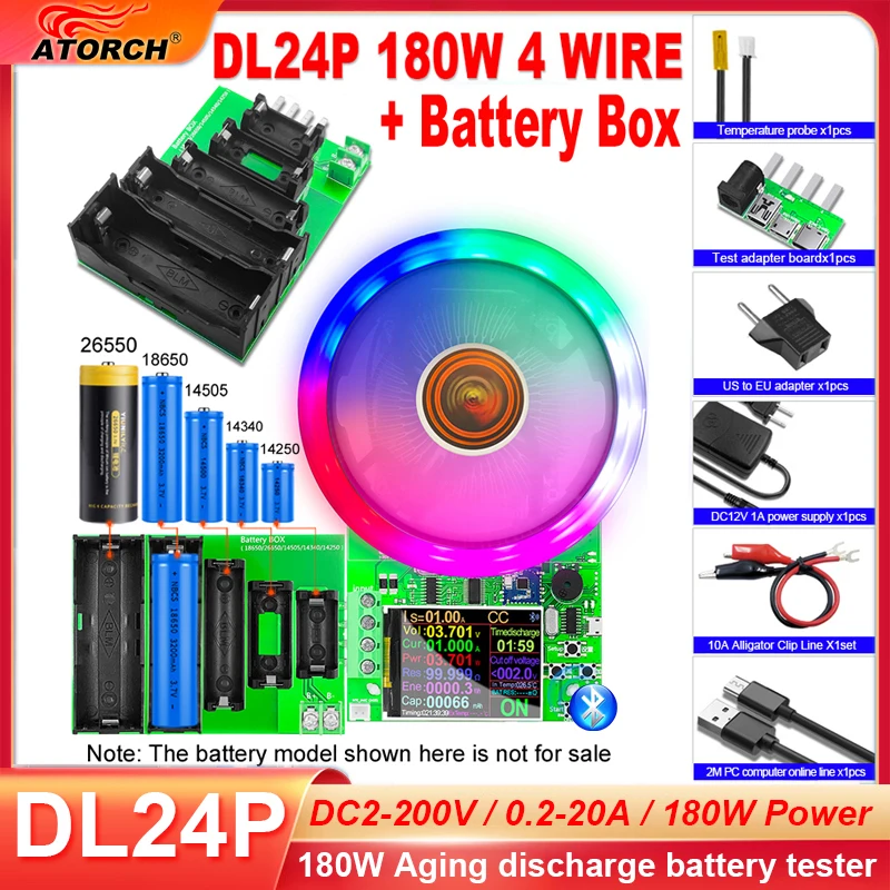 150W Electronic Lithium Battery Capacity Tester