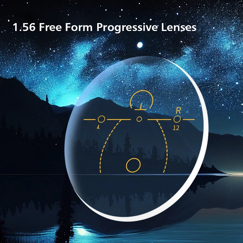 Multifocal Progressive Lenses with UV Protection