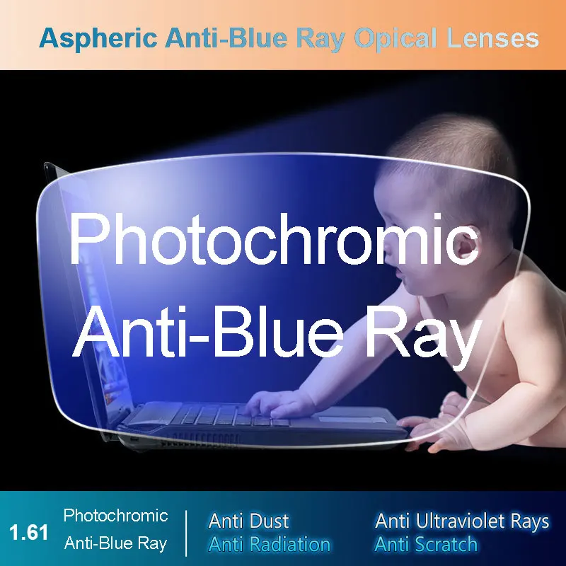 Photochromic Gray Optical Lenses for Vision