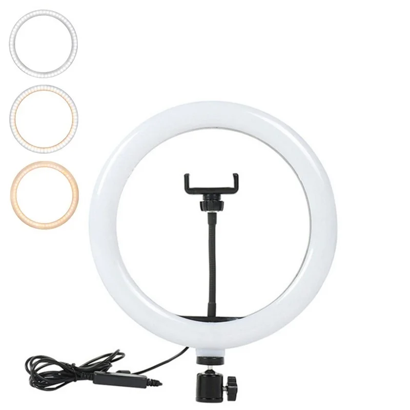 Dimmable LED Selfie Ring Light for Videos