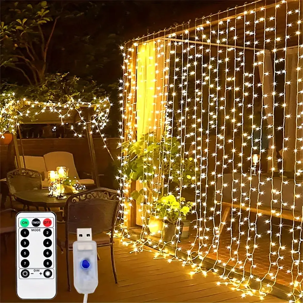 إضاءة ستار LED متعددة الاستخدامات