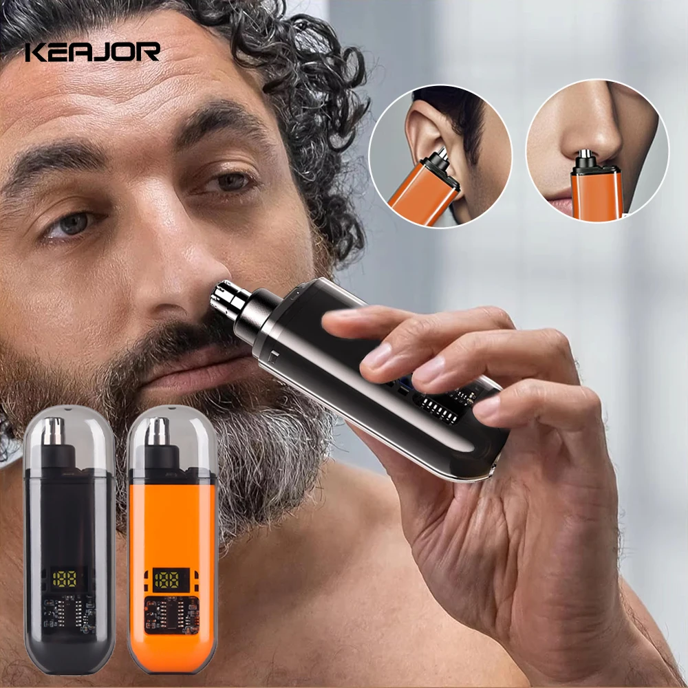 مزيل شعر الأنف الكهربائي القابل للشحن