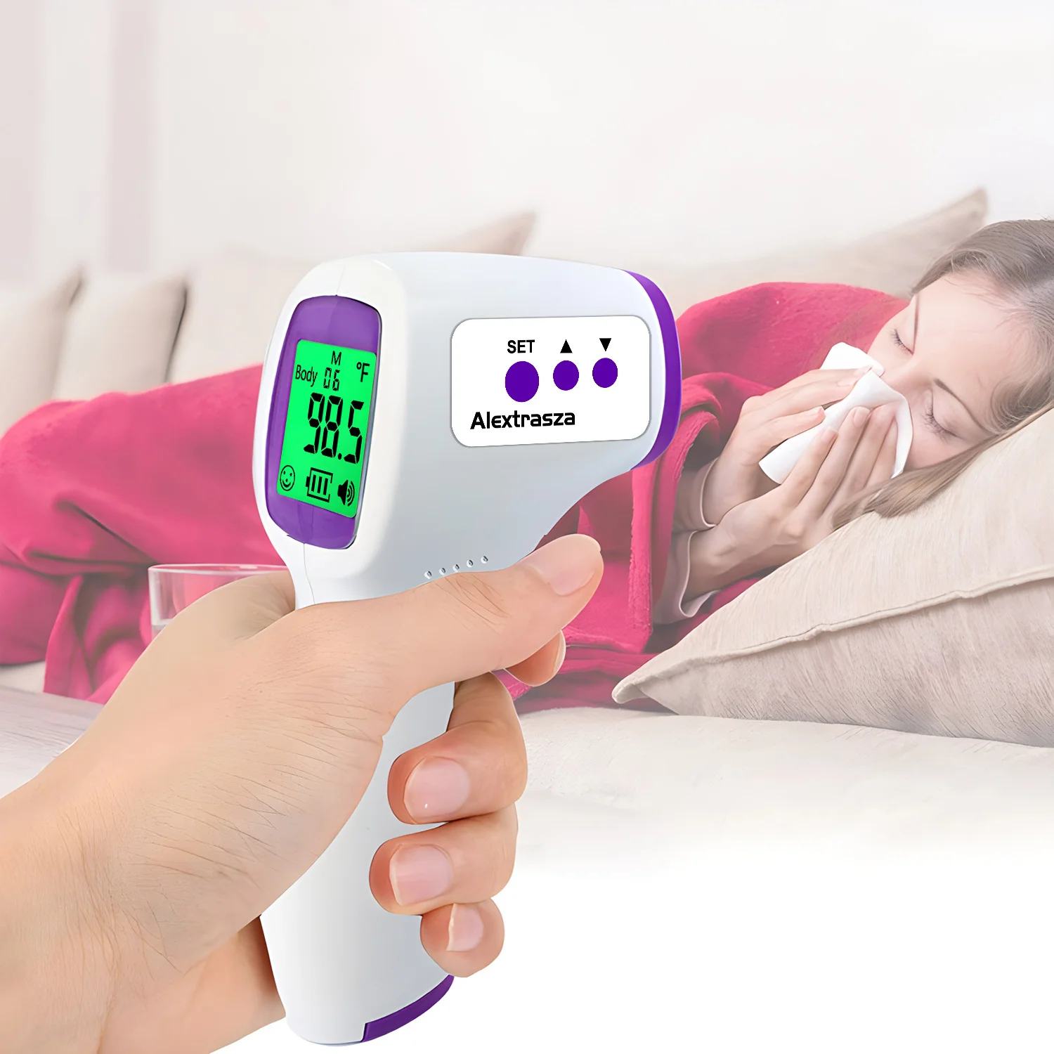 ميزان حرارة رقمي للأشخاص من جميع الأعمار