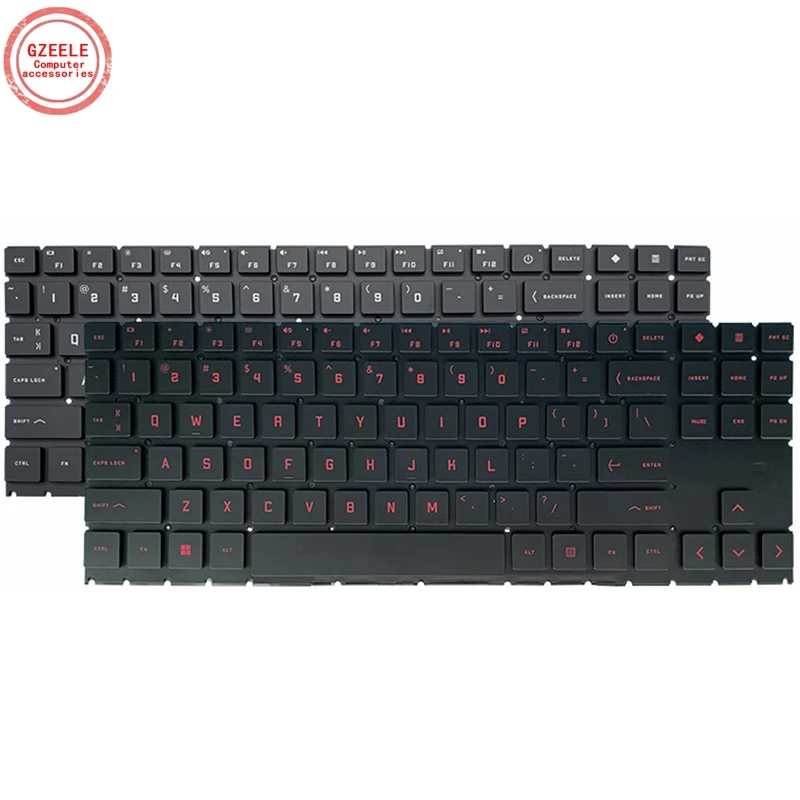 لوحة مفاتيح إضاءة خلفية لأجهزة HP OMEN