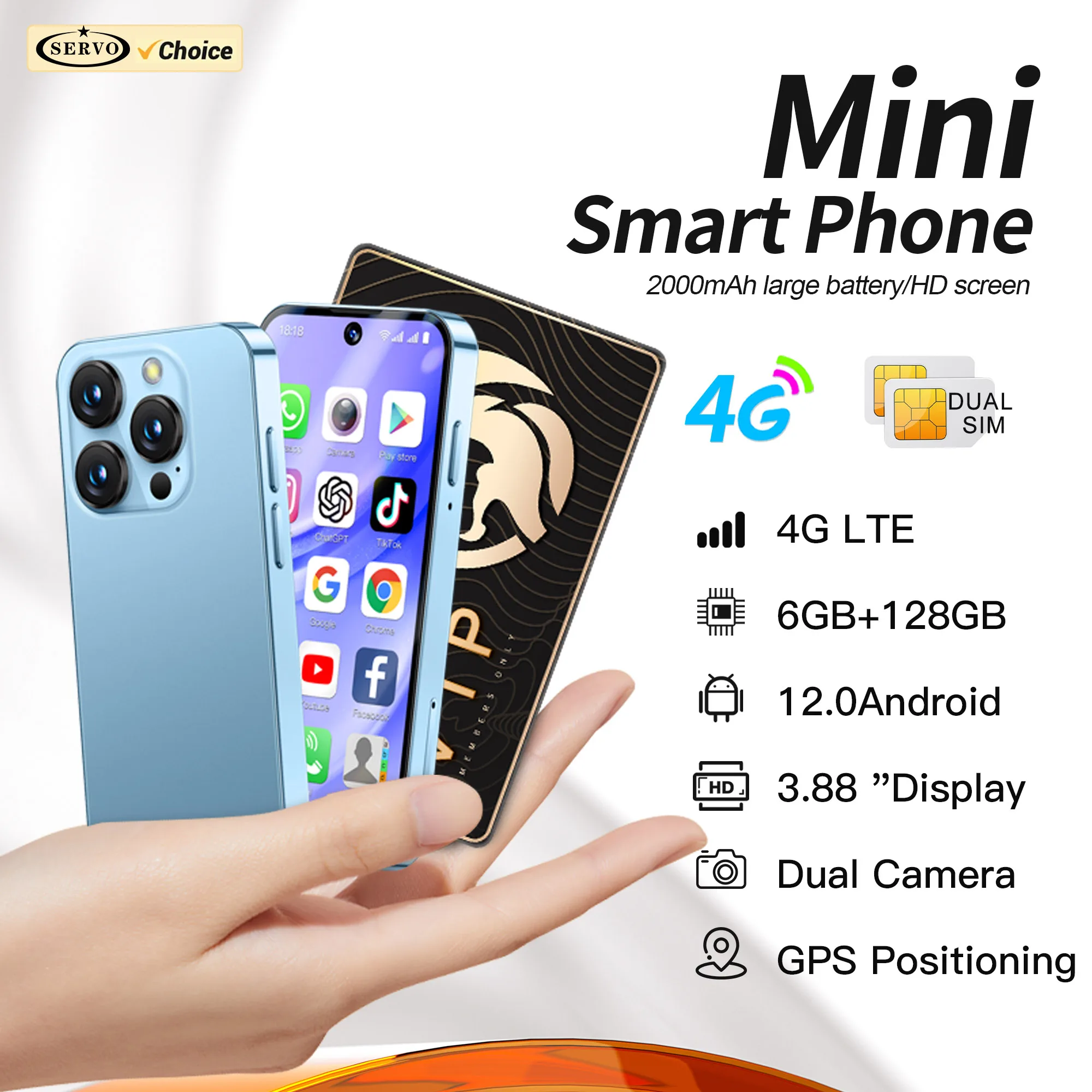 هاتف سيرفو 19PRO 4G الذكي