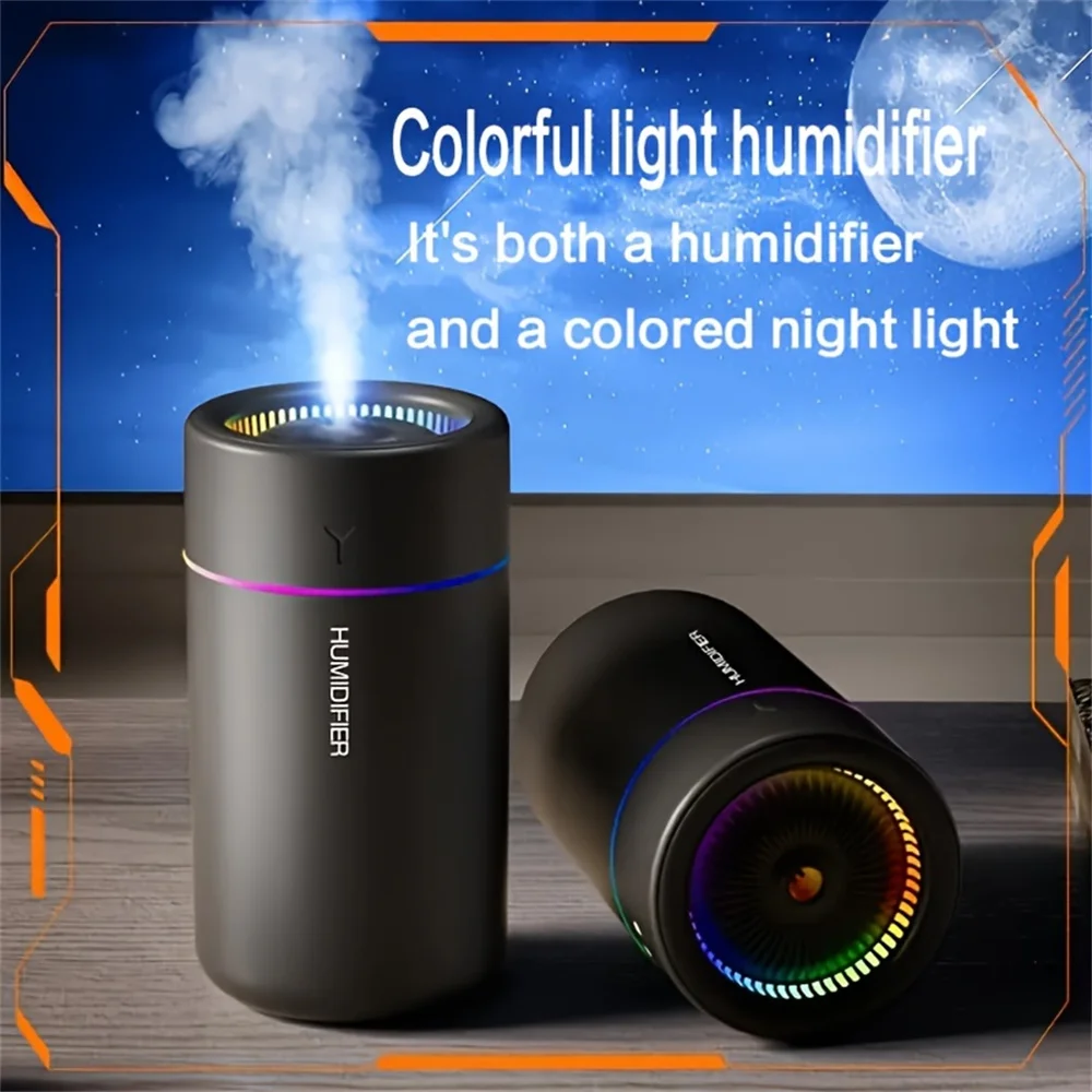 مرطب هواء ملون LED للسيارة