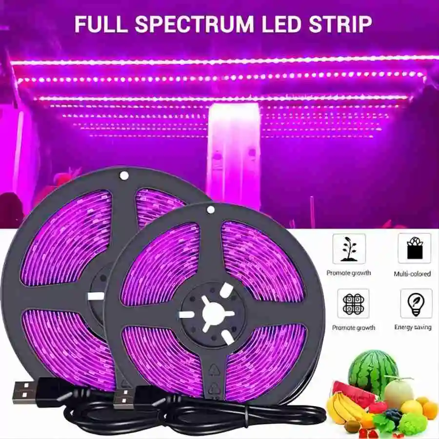 LED Full Spectrum Plant Growth Light Strips
