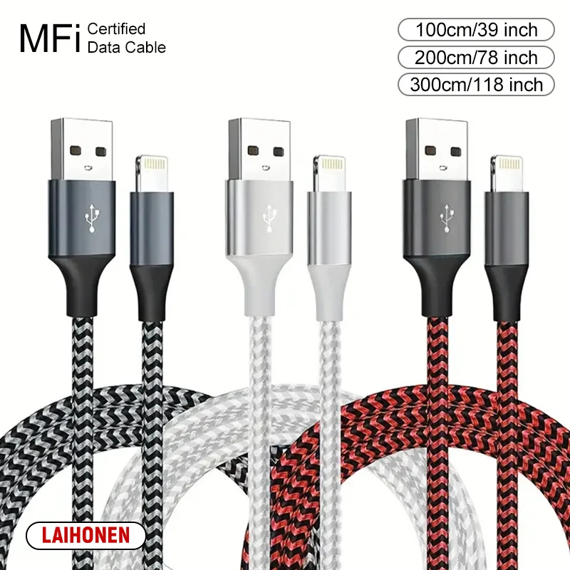 Fast Charging USB Lightning Cable for iPhone