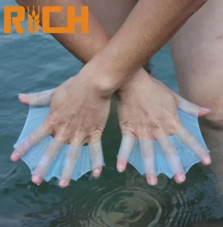 Webbed Paddle Swimming Gloves for Adults