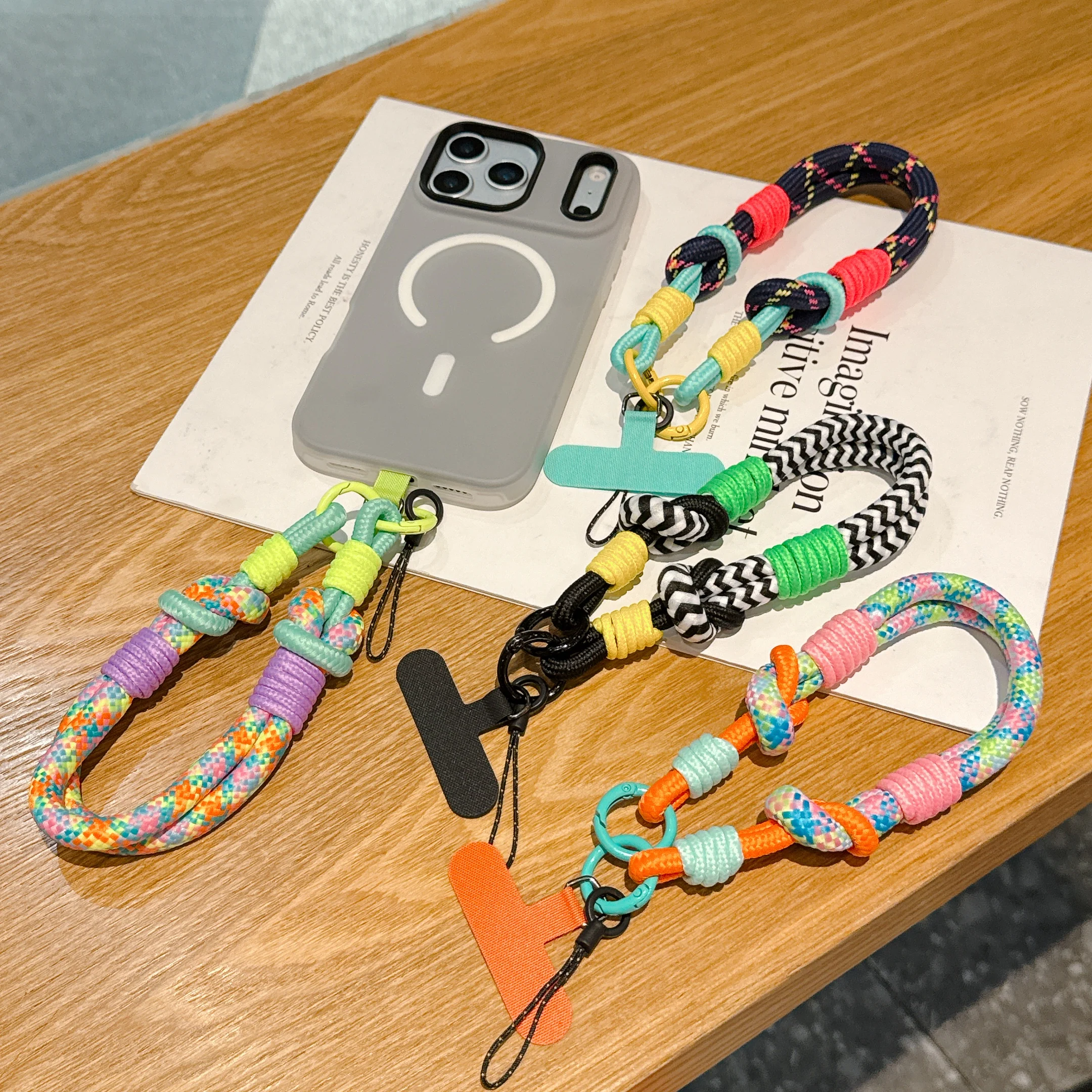 Fashion Cellphone Lanyard Wrist Strap Charm