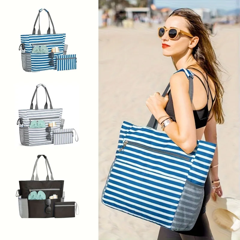 Waterproof Foldable Beach Tote Bag