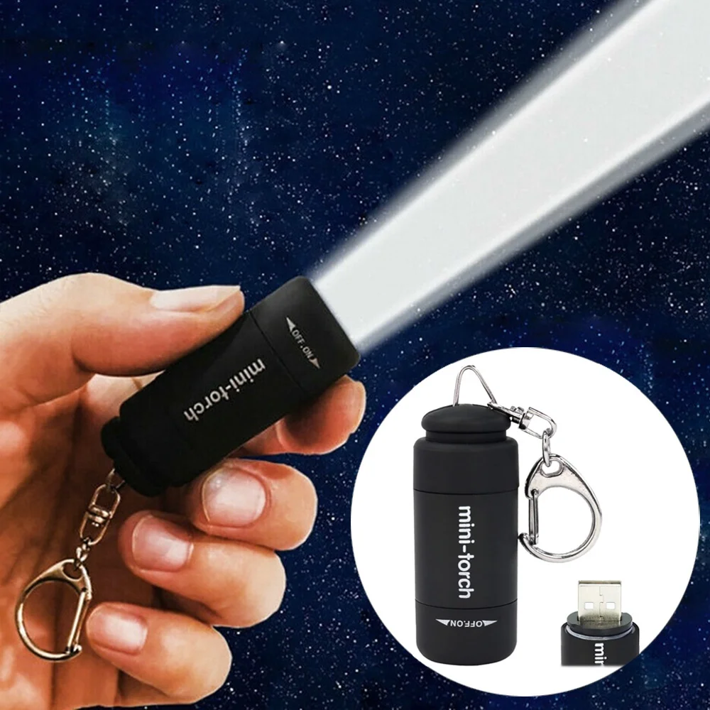 مفتاح سلسلة LED قابل للشحن