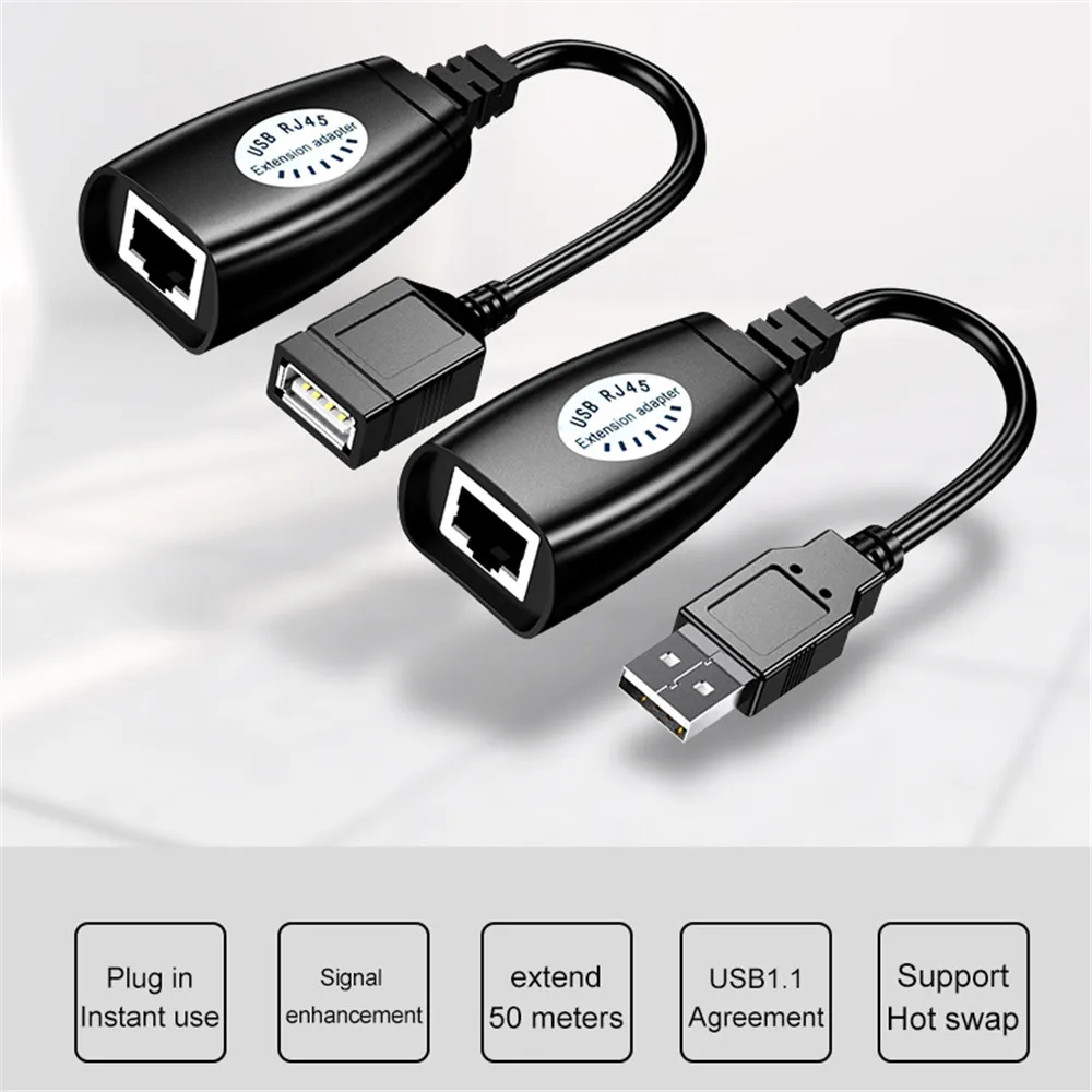 محول USB إلى RJ45 لكابلات الشبكة