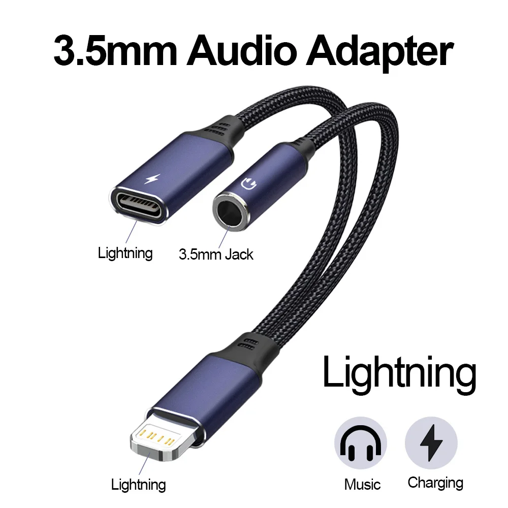 2-in-1 Lightning Audio Adapter for iPhone