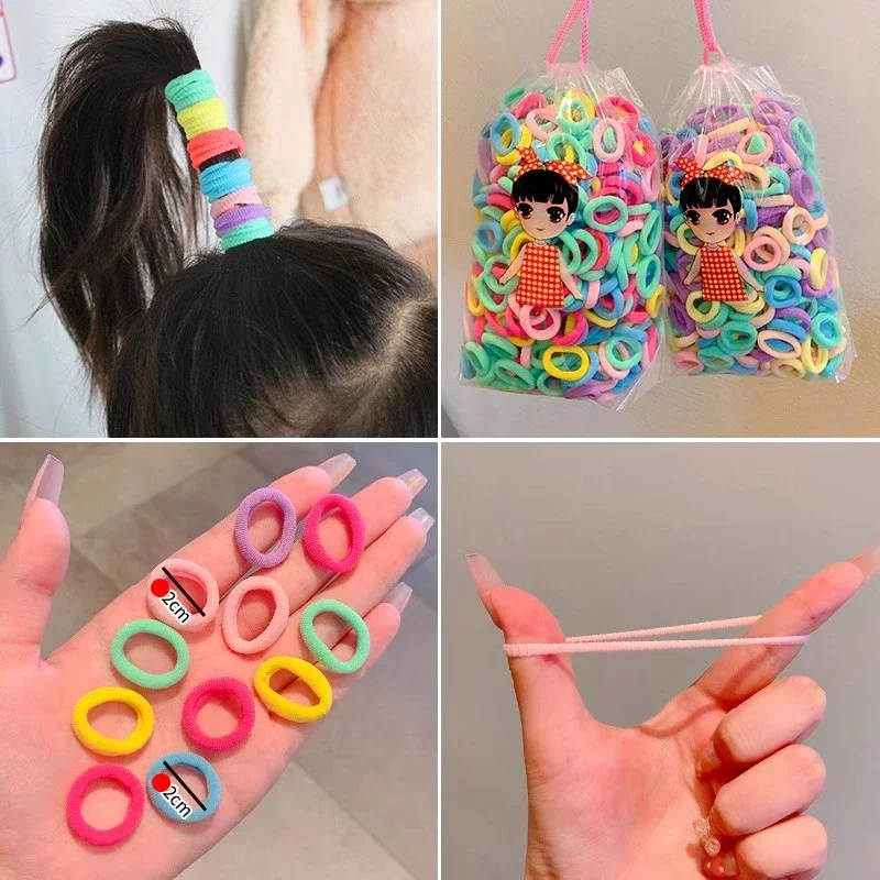 Colorful Elastic Hair Bands for Women