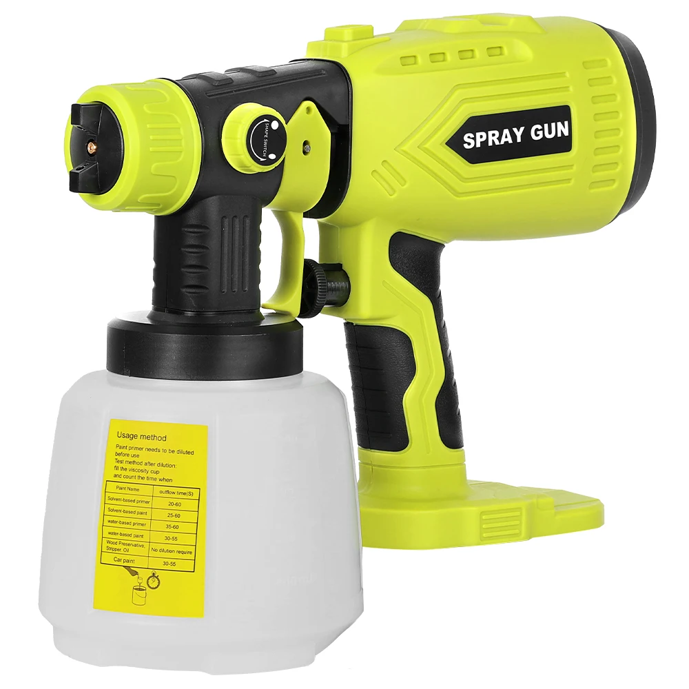 200W Cordless HVLP Paint Sprayer