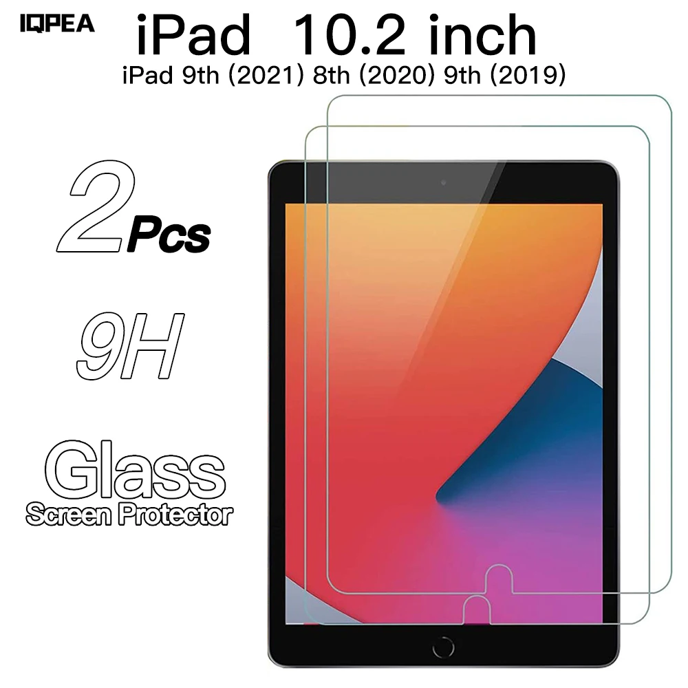 واقي شاشة زجاجي لـ iPad 10.2 بوصة