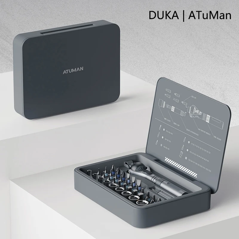 مجموعة مفكات DUKA ATuMan 40 في 1