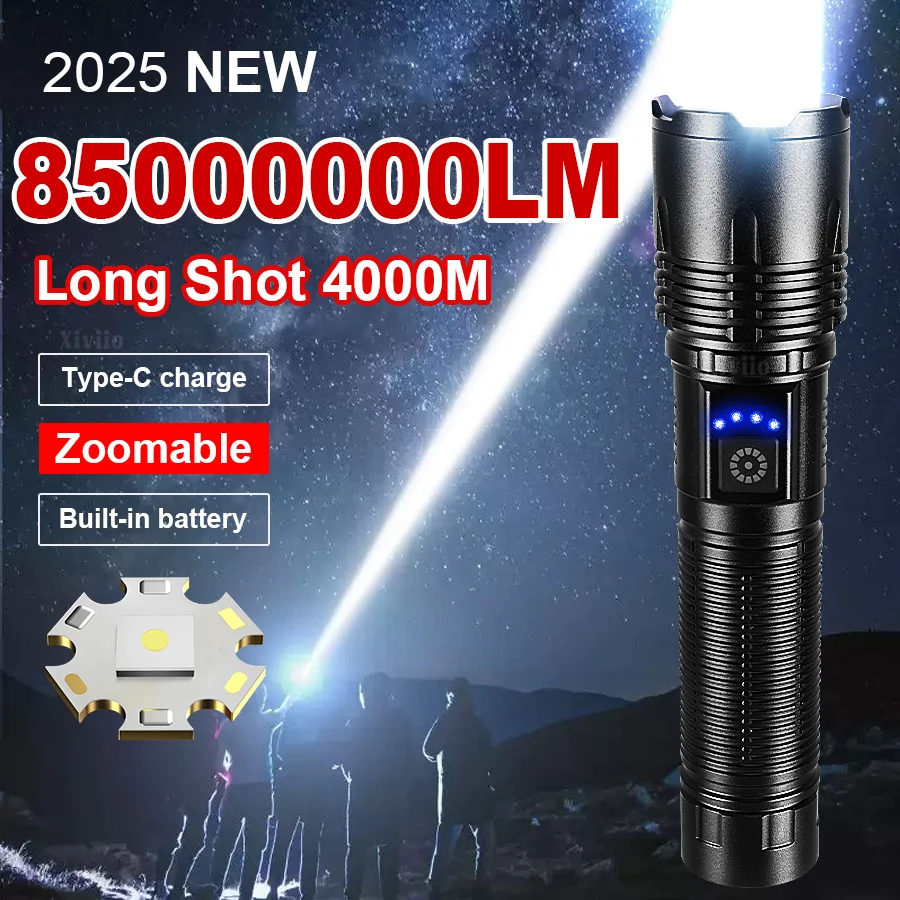 مصباح LED فائق السطوع قابل للشحن