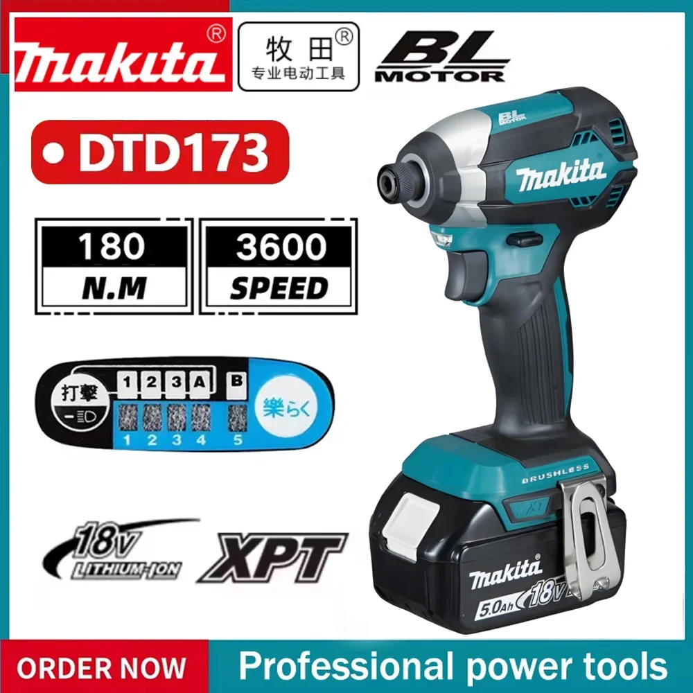 Makita DTD173 18V Brushless Impact Driver