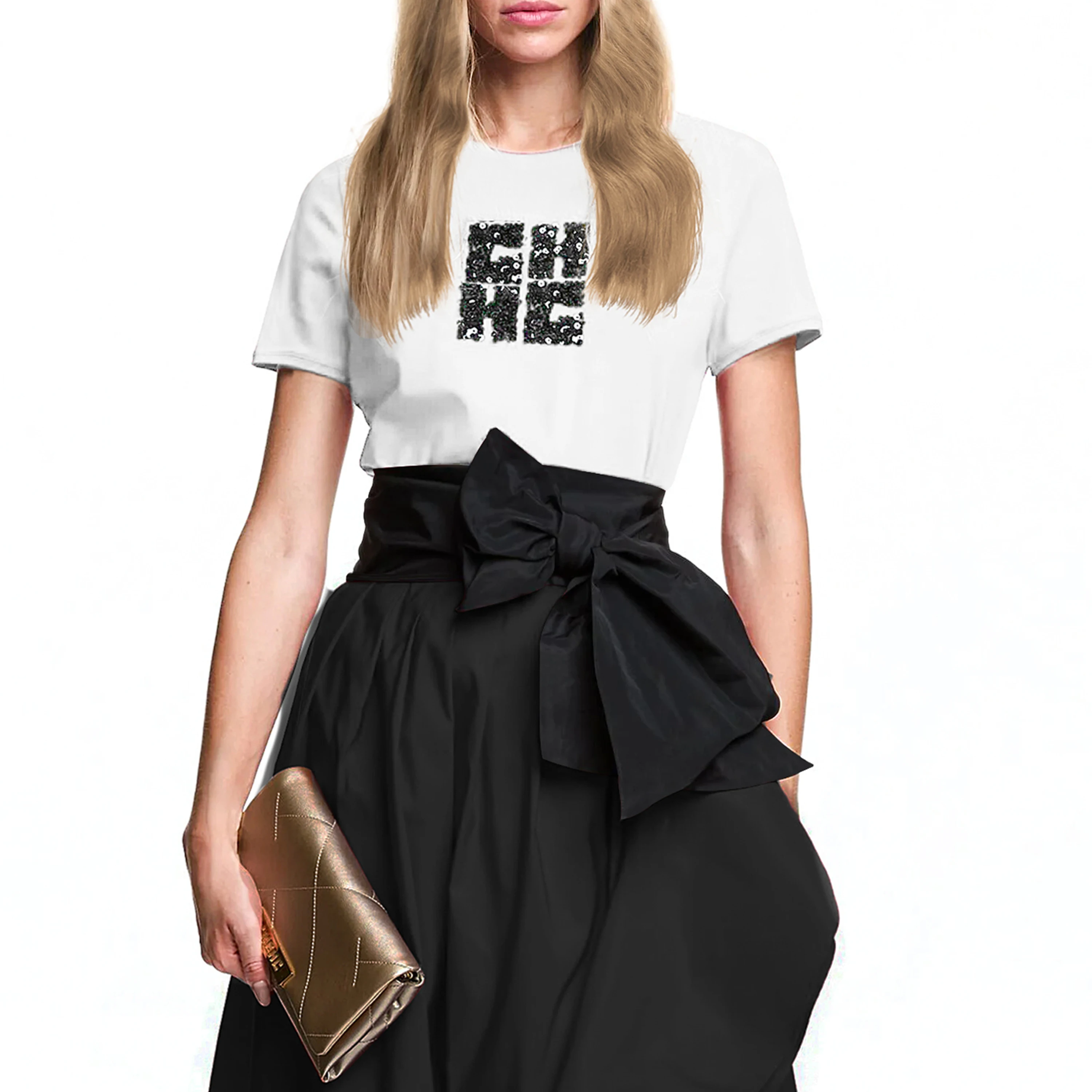 2025 Women’s Casual Sequin T-Shirt