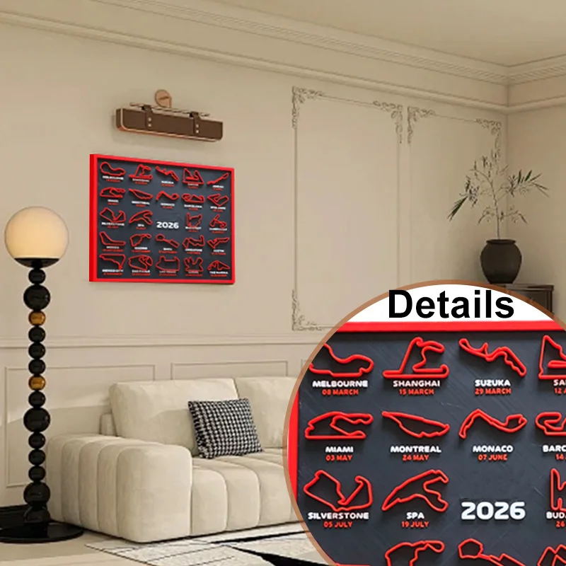 خريطة ثلاثية الأبعاد لسباق F1 2026