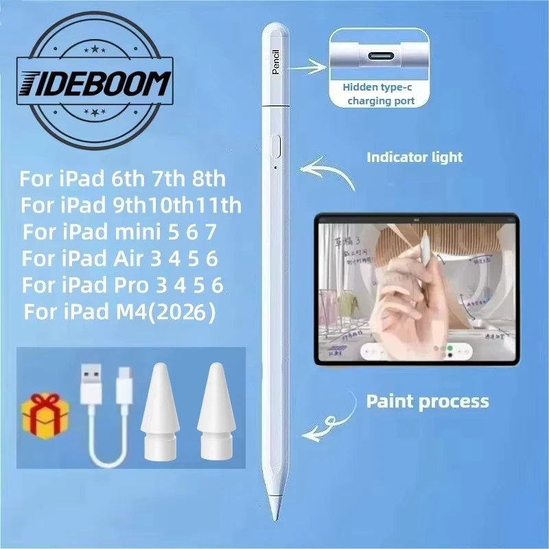 Stylus Pen for iPad with Palm Rejection