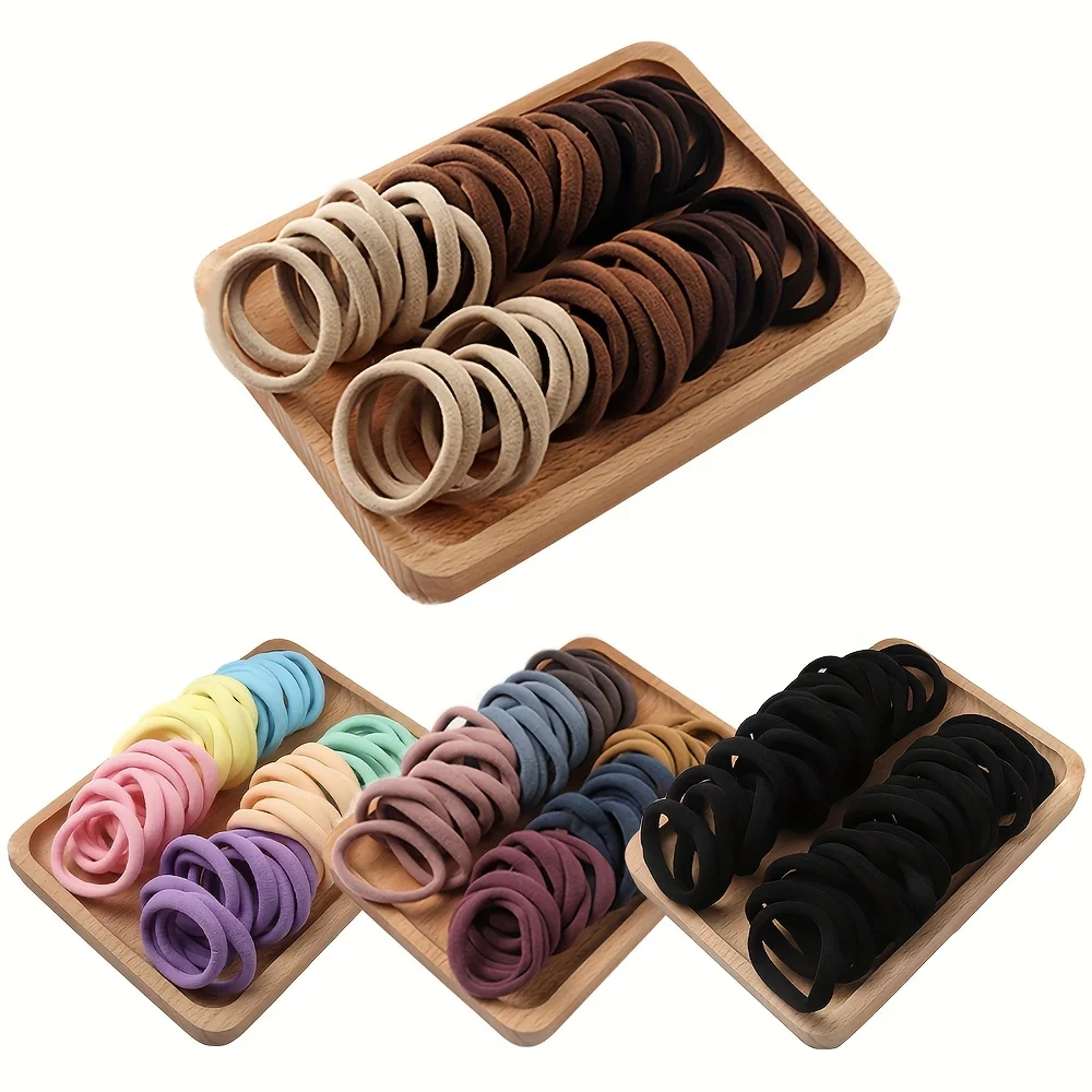 Soft Elastic Hair Ties for Baby Girls