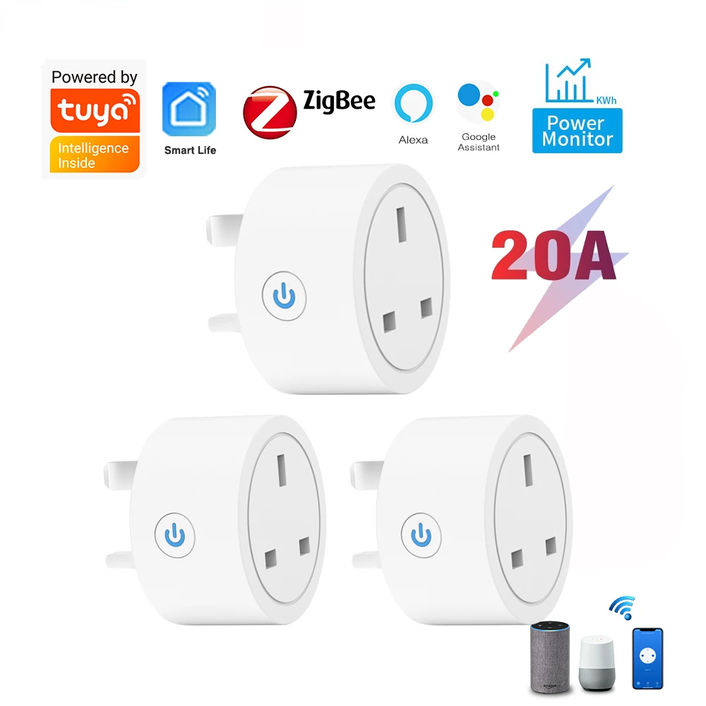 Smart Zigbee Plug Adapter for Home Control