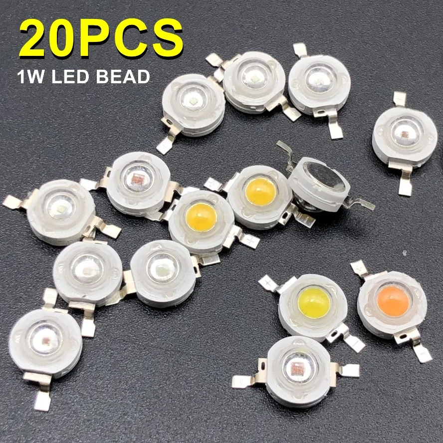 20 قطعة LED رقاقة مصباح للديكور