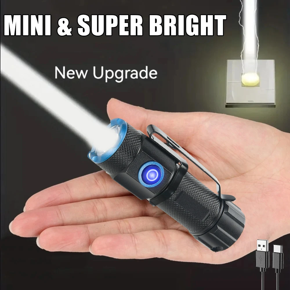 مصباح يدوي LED سوبر مشرق 20 واط