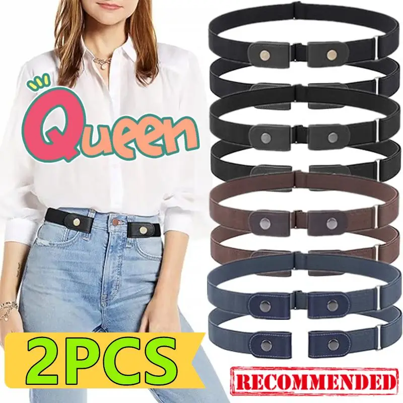 Adjustable Buckle-Free Stretch Elastic Belt