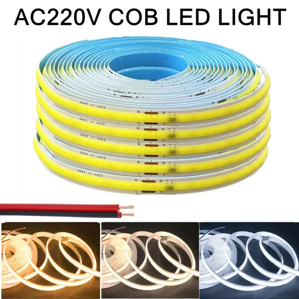 شريط ضوء LED مرن 220 فولت