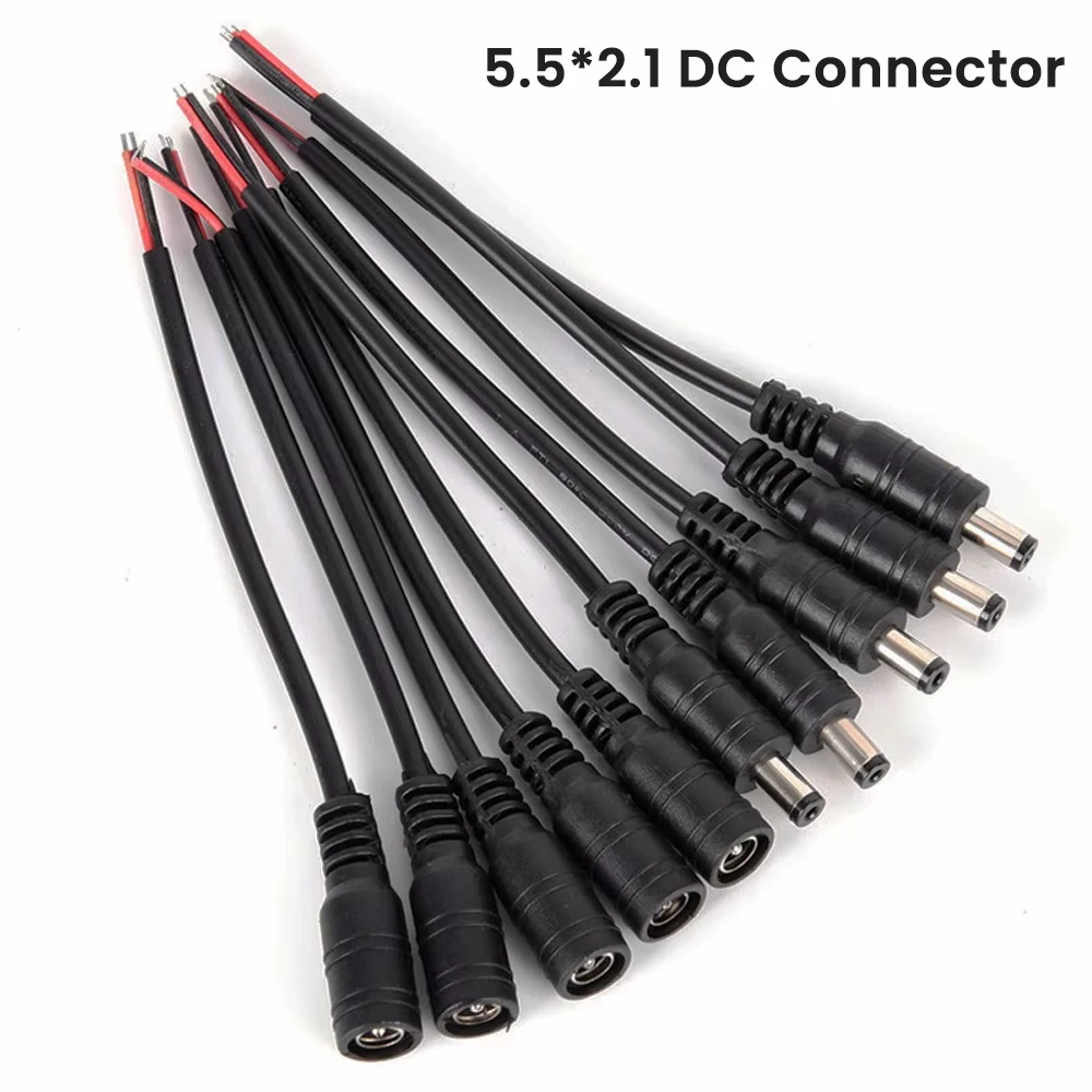 كابل طاقة 5.5×2.1 ملليمتر للLED