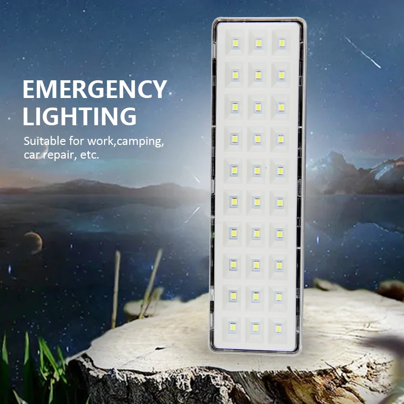 مصباح طوارئ 30LED قابل لإعادة الشحن