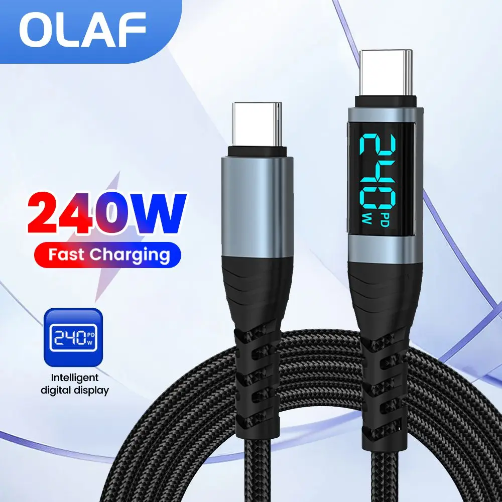 240W Fast Charging Type C Cable