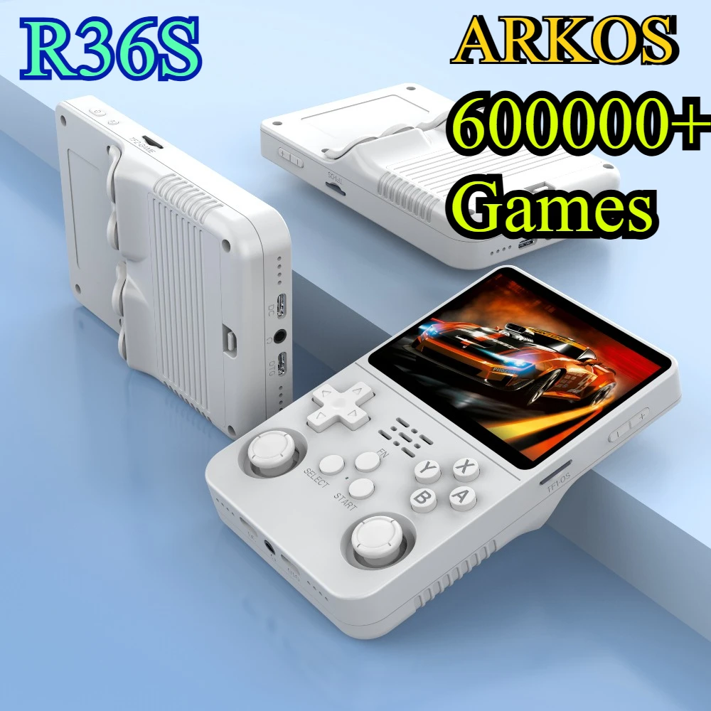 وحدة تحكم ألعاب R36S المحمولة