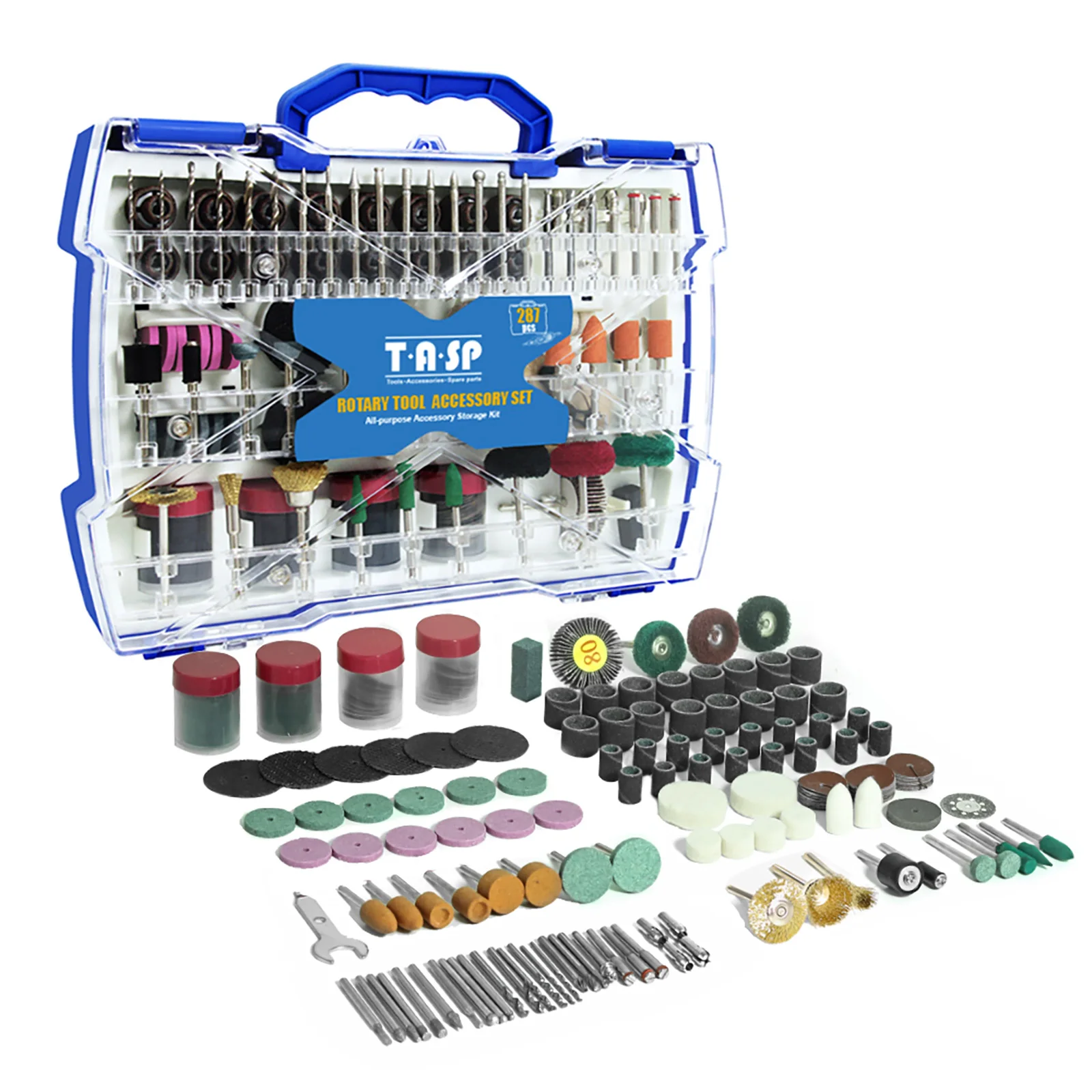 287PCS Rotary Tool Accessory Set Kit