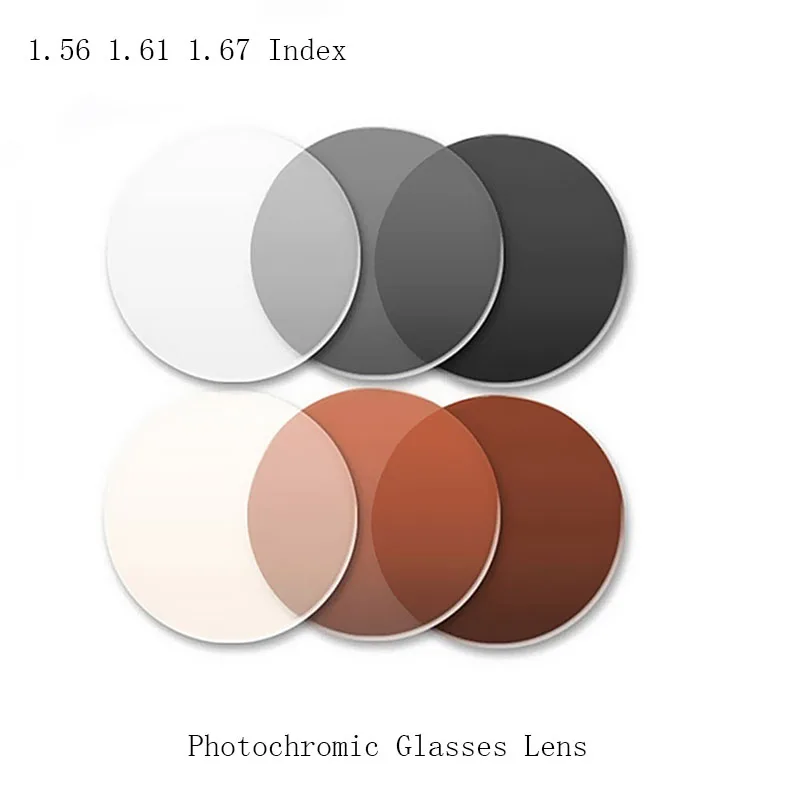 Photochromic Prescription Glasses Lenses Pack
