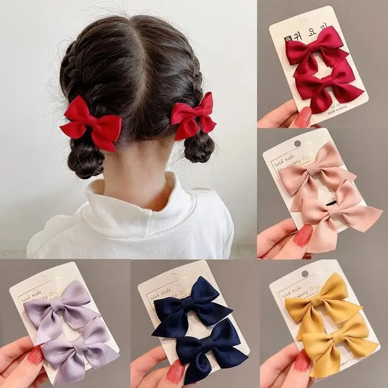 Cute Bow Hair Clips for Girls