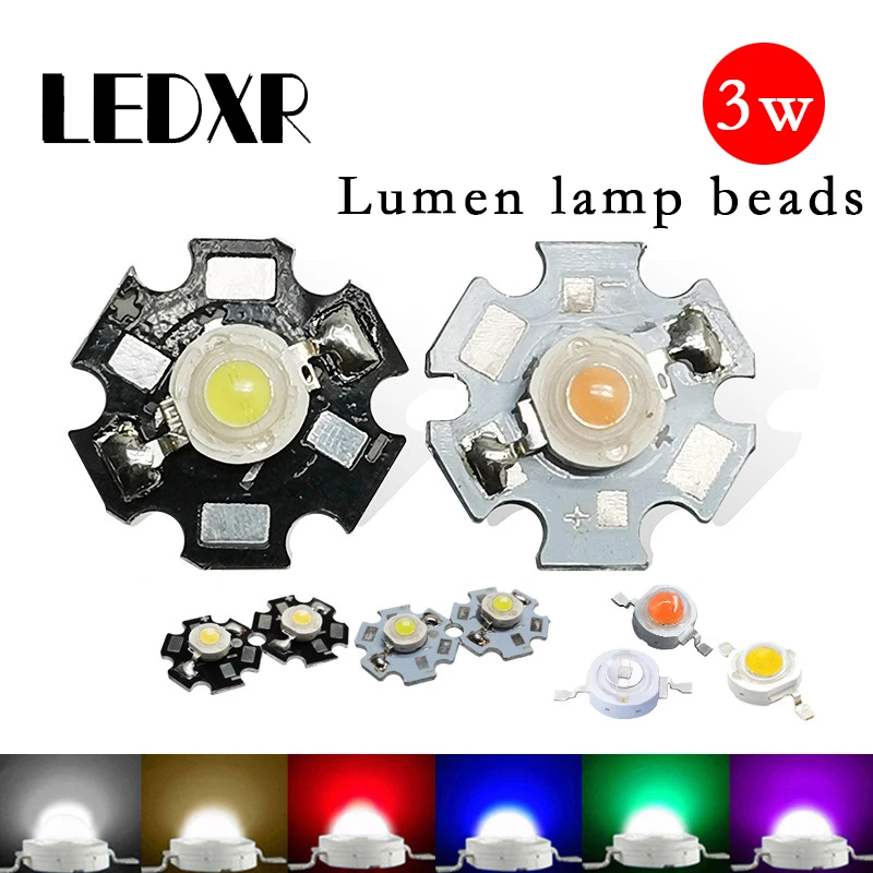 مصباح LED كامل الطيف 3 واط
