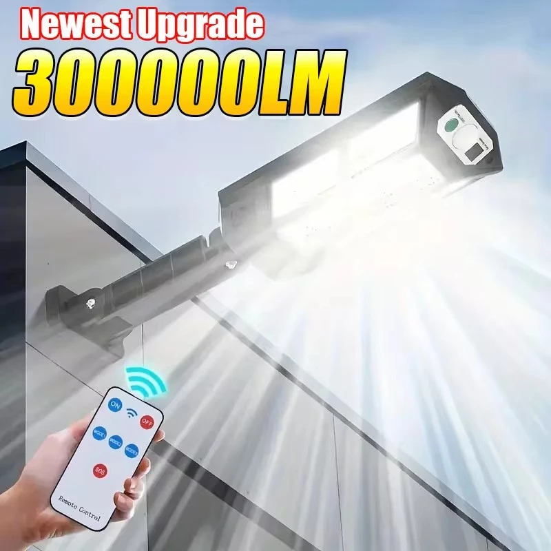 مصباح حديقة LED شمسي 30000LM